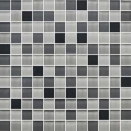 Mosaic Midnight Sky Blend Glass Gray Tile