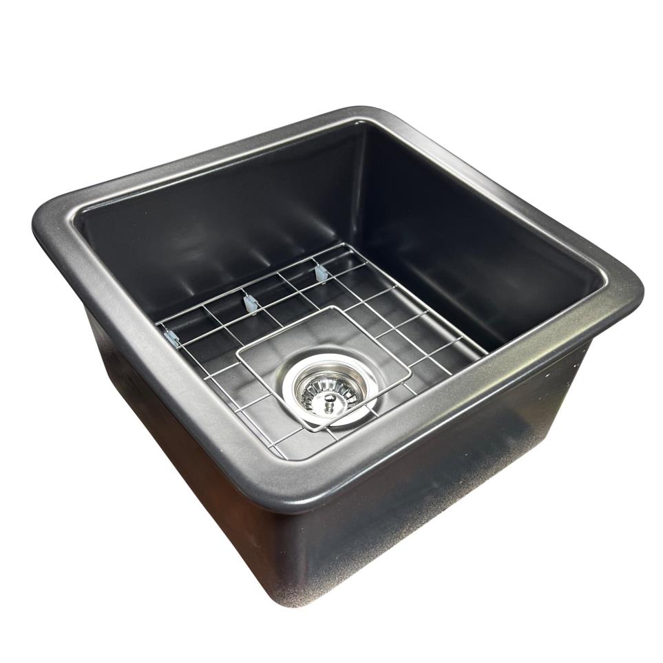 Glazed Grey / Black Sinks