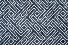 Pattern Marine Blue Carpet