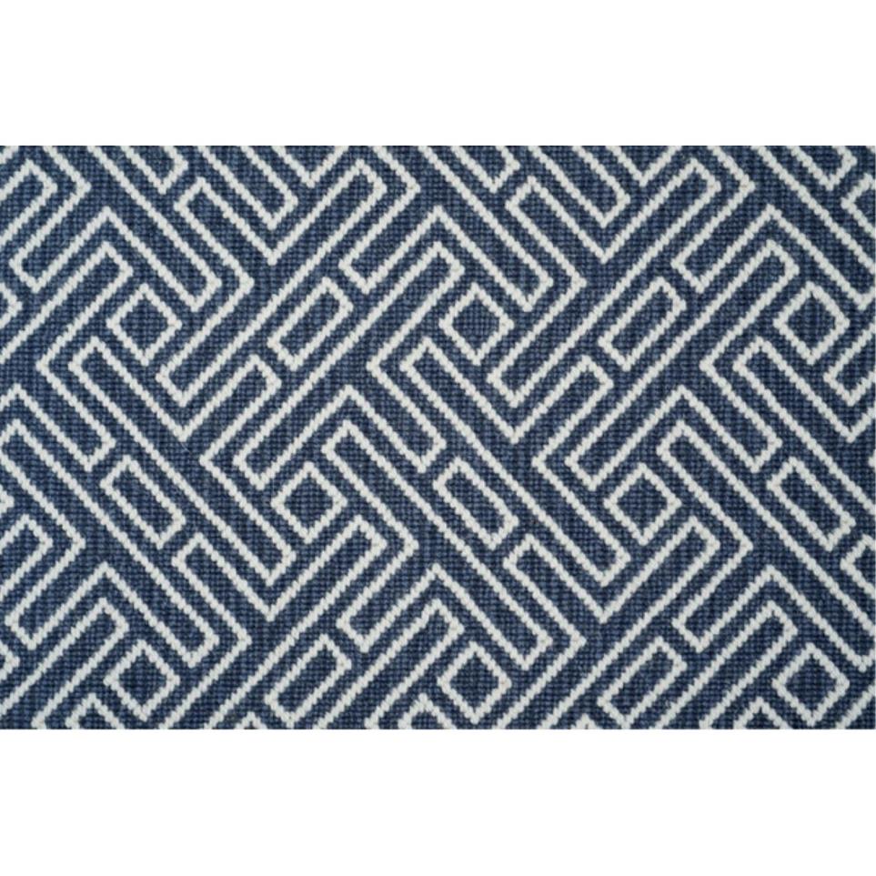 Woven Marine Blue Carpet