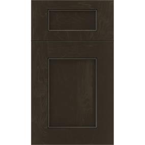 5 Piece Thunder Black Glaze Glaze - Stain 5 Piece Cabinets