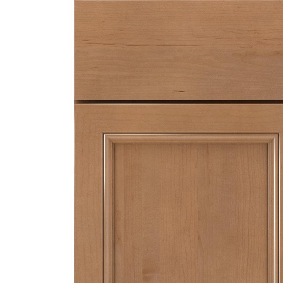 Square Sahara Light Finish Square Cabinets