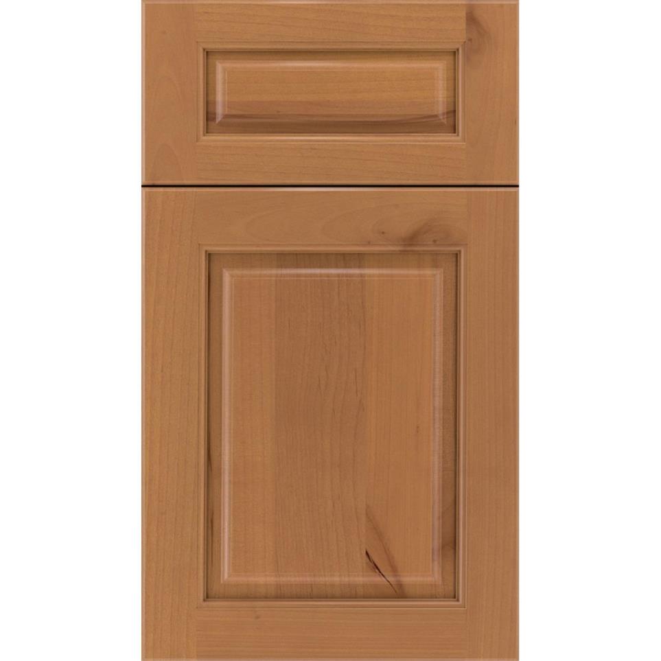 Square Ginger Light Finish Square Cabinets