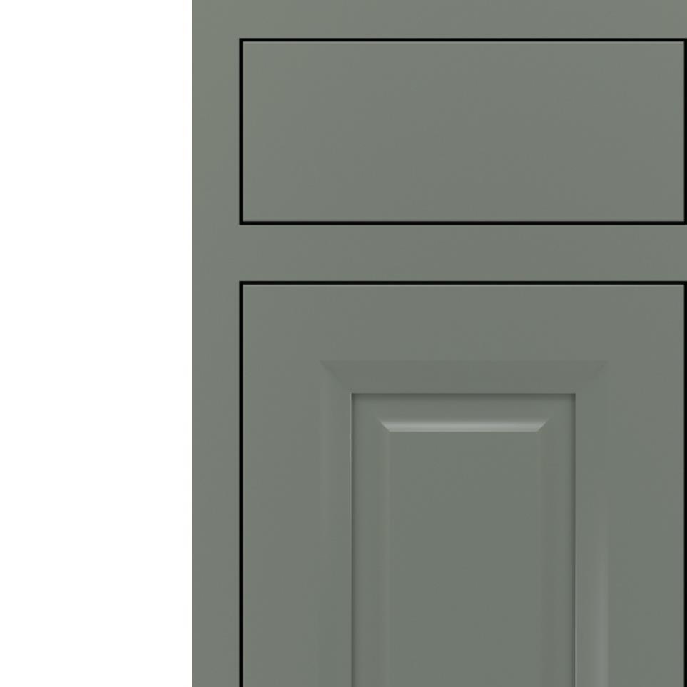 Square Retreat Paint - Grey Square Cabinets