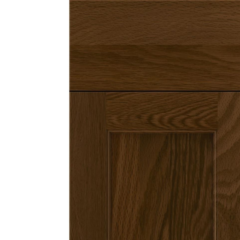 Square Sienna Medium Finish Square Cabinets