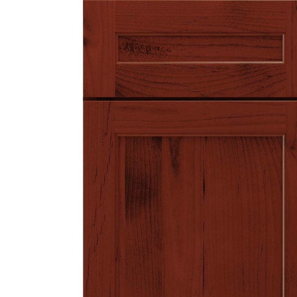 5 Piece Marsala Dark Finish 5 Piece Cabinets