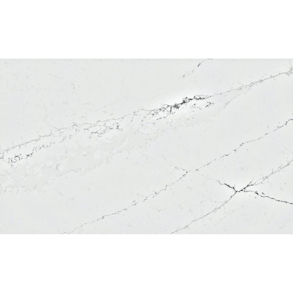 Slab Ethereal Noctis White Quartz Countertops