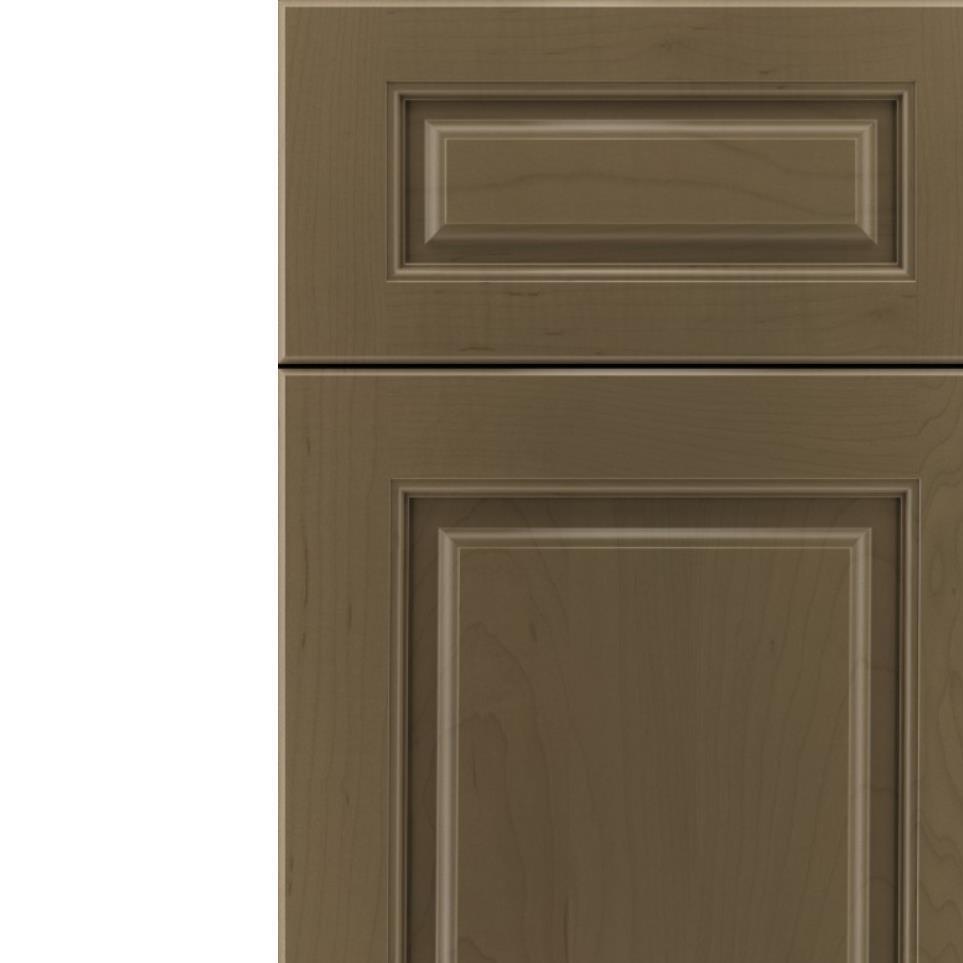 Square Cortado Medium Finish Square Cabinets