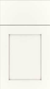 Square Satin White Paint - White Square Cabinets