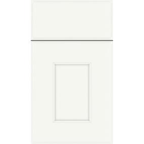 Square Alabaster Paint - White Square Cabinets