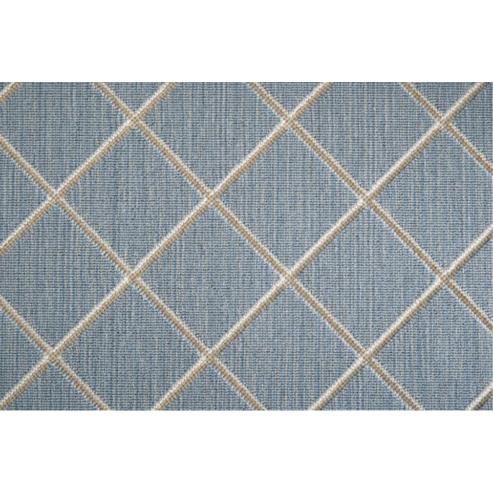 Woven Sky Blue Carpet