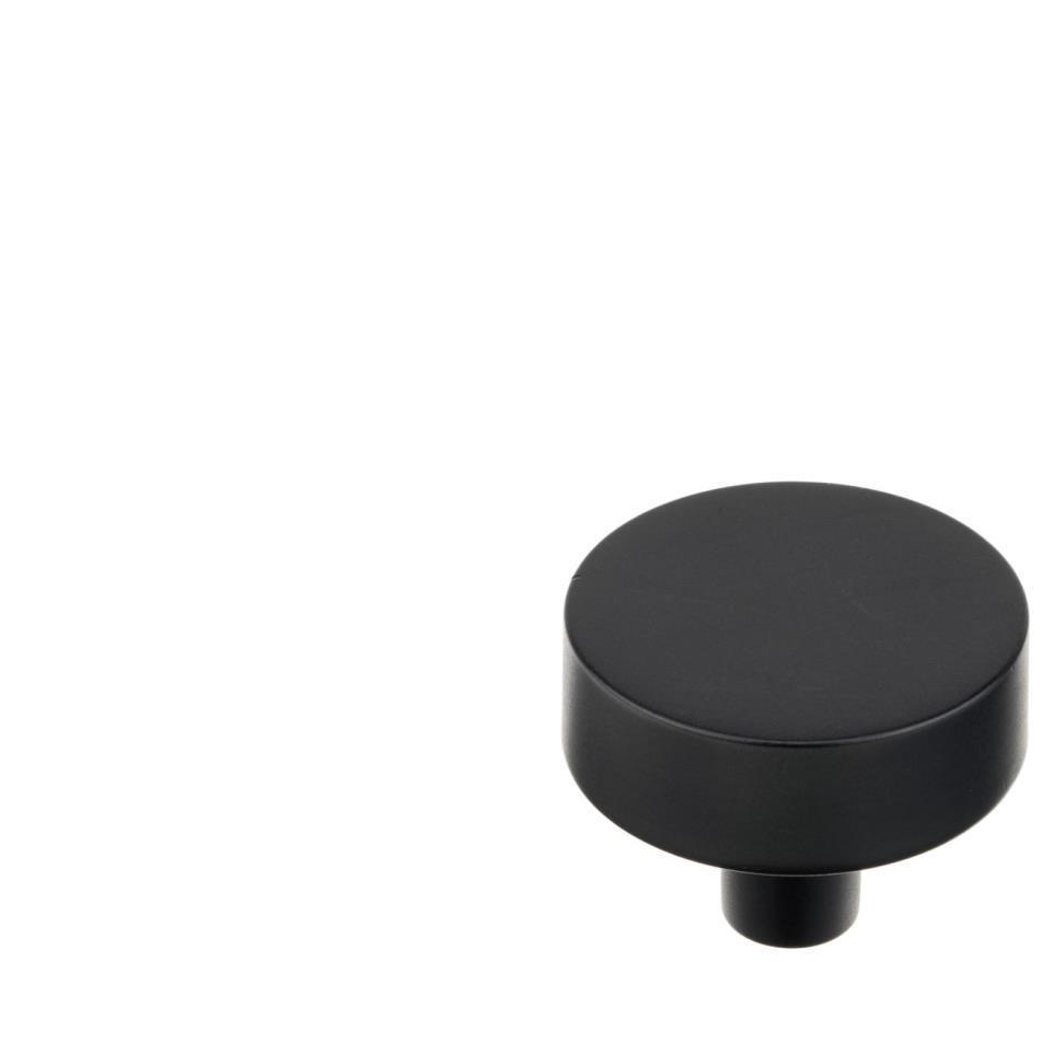 Knob Matte Black Black Knobs