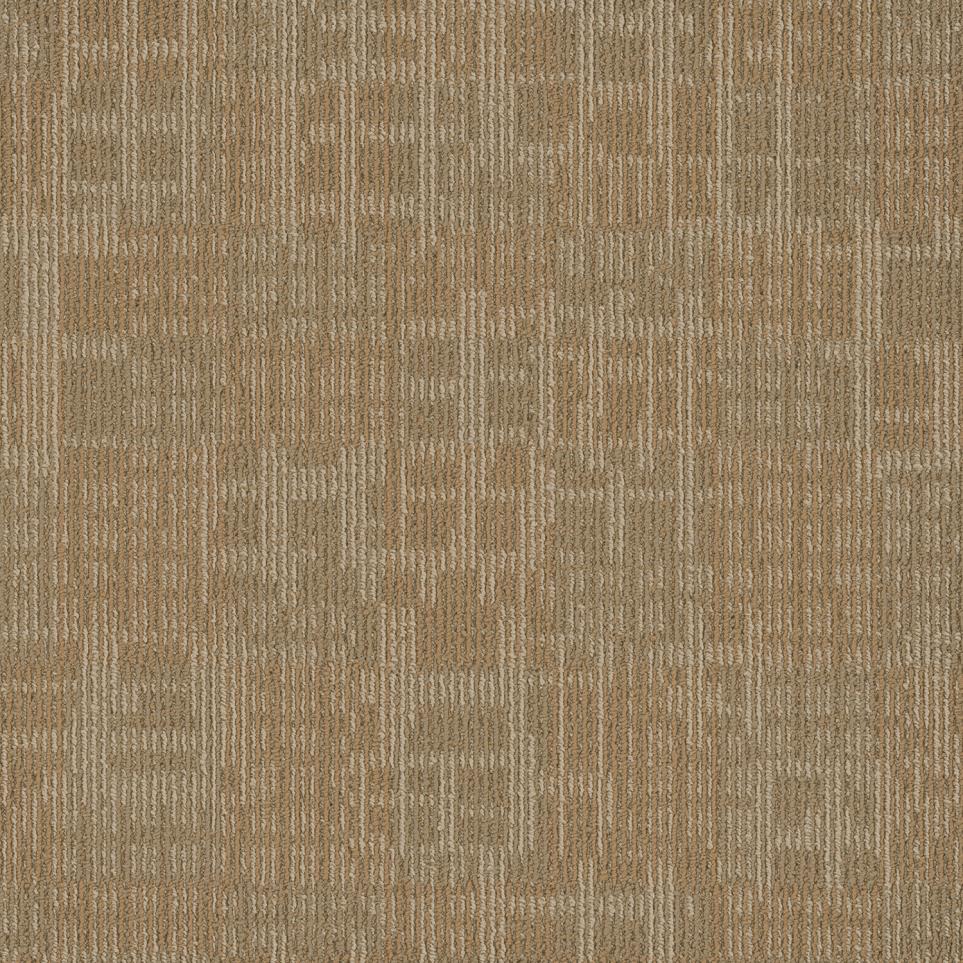 Multi-Level Loop Honey Pot Beige/Tan Carpet Tile