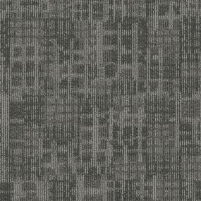 Multi-Level Loop Black Magic Gray Carpet Tile