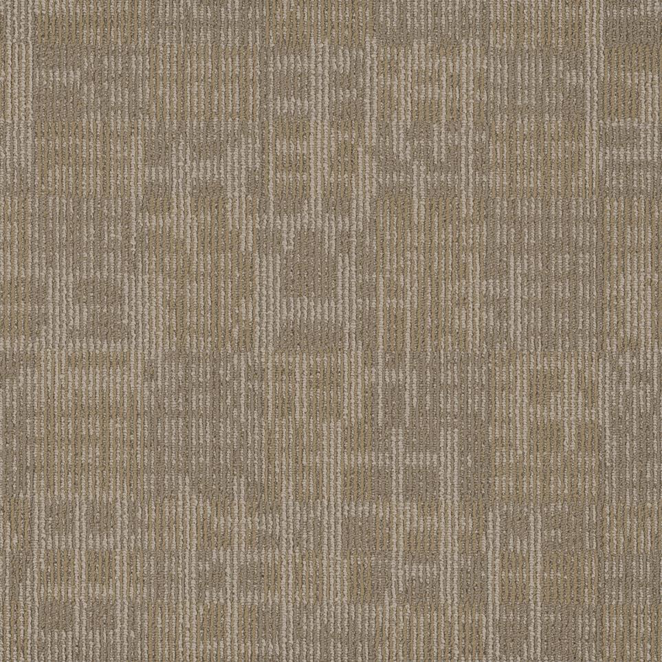 Multi-Level Loop Shoreline Beige/Tan Carpet Tile