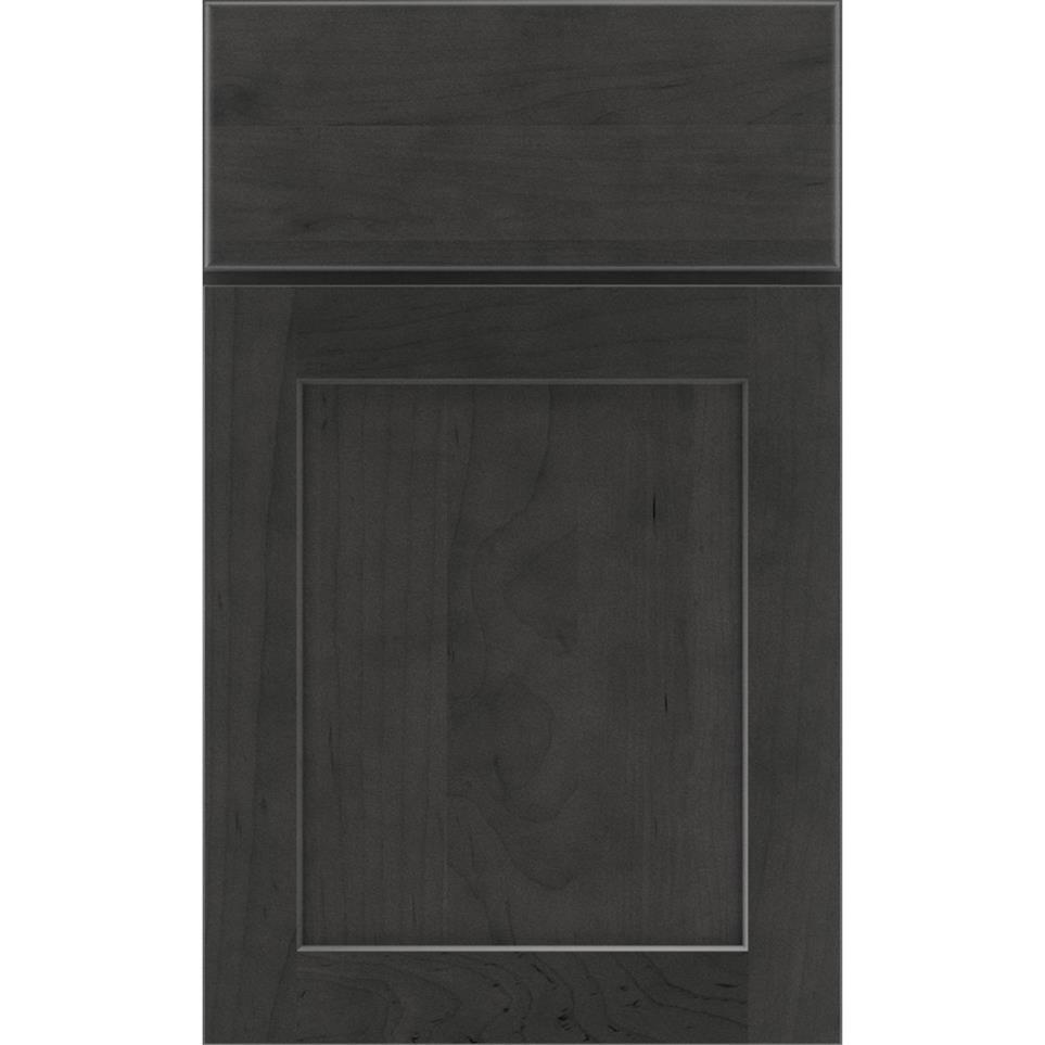 Square Storm Dark Finish Square Cabinets