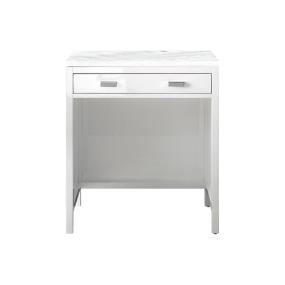 Base with Sink Top Glossy White White Vanities