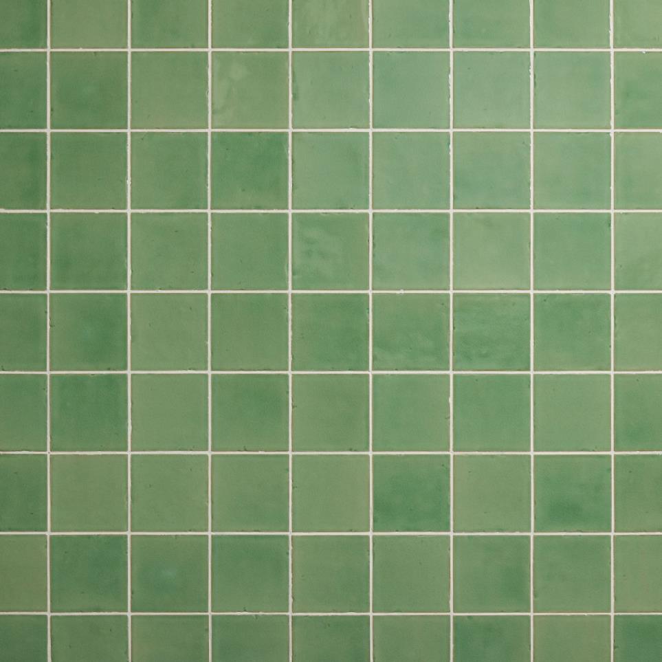 Daltile Ivy Glossy 4"x4" Ceramic Wall Tile Tile Ivy Glossy Green Tile