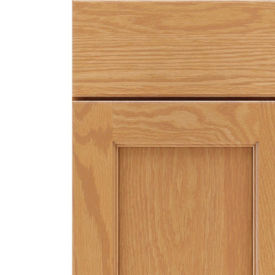 Square Natural Light Finish Square Cabinets