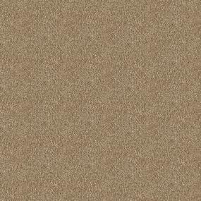 Textured Saxony Nougat Beige/Tan Carpet