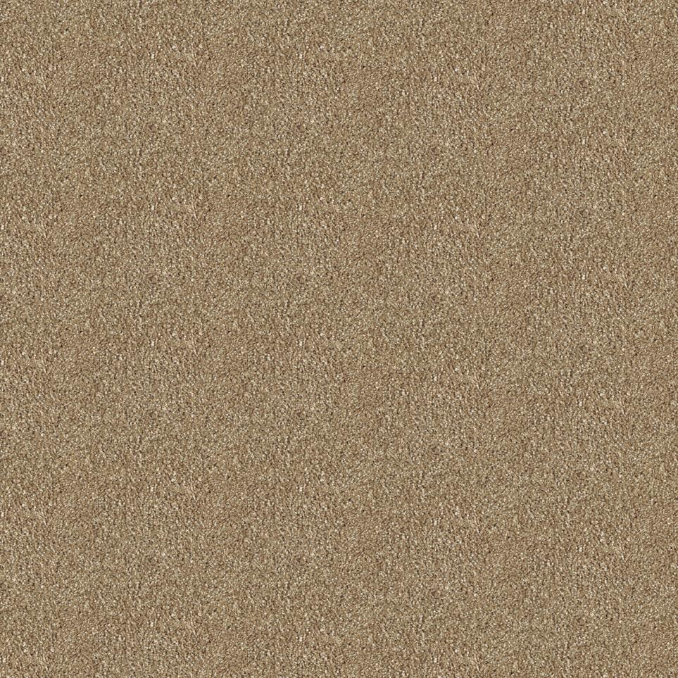 Textured Saxony Nougat Beige/Tan Carpet