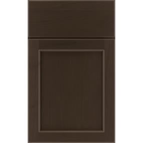 Square Buckboard Medium Finish Square Cabinets
