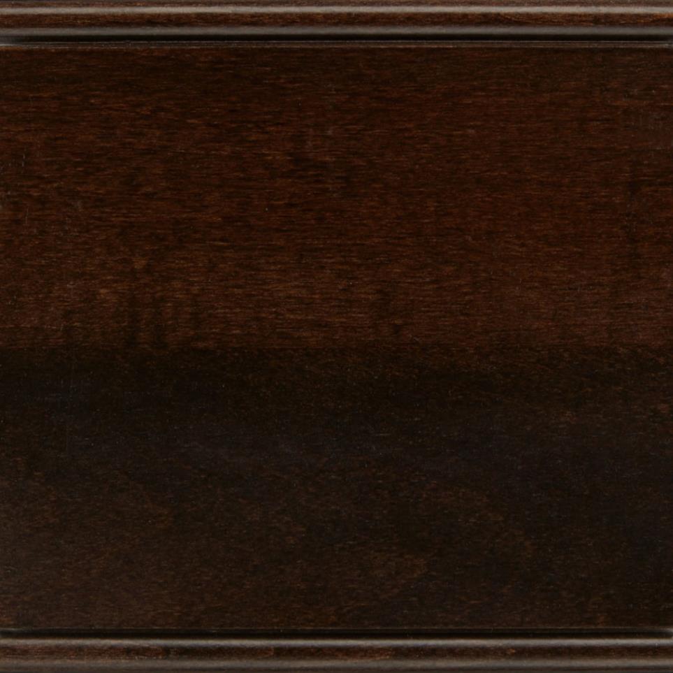Square Espresso Dark Finish Square Cabinets