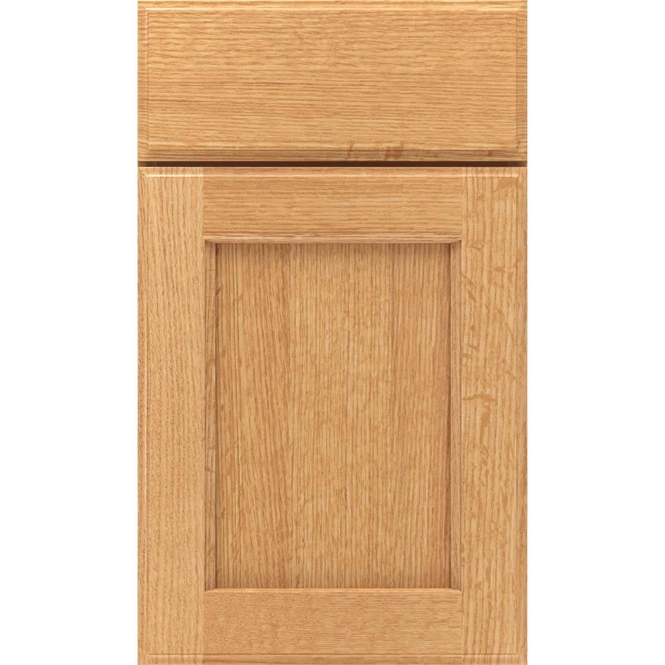 Square Natural Light Finish Square Cabinets