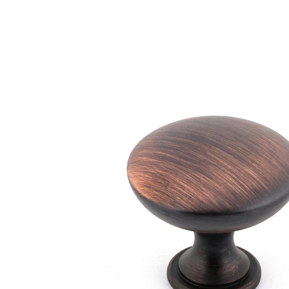 Knob Brushed Oil-Rubbed Bronze Bronze Knobs