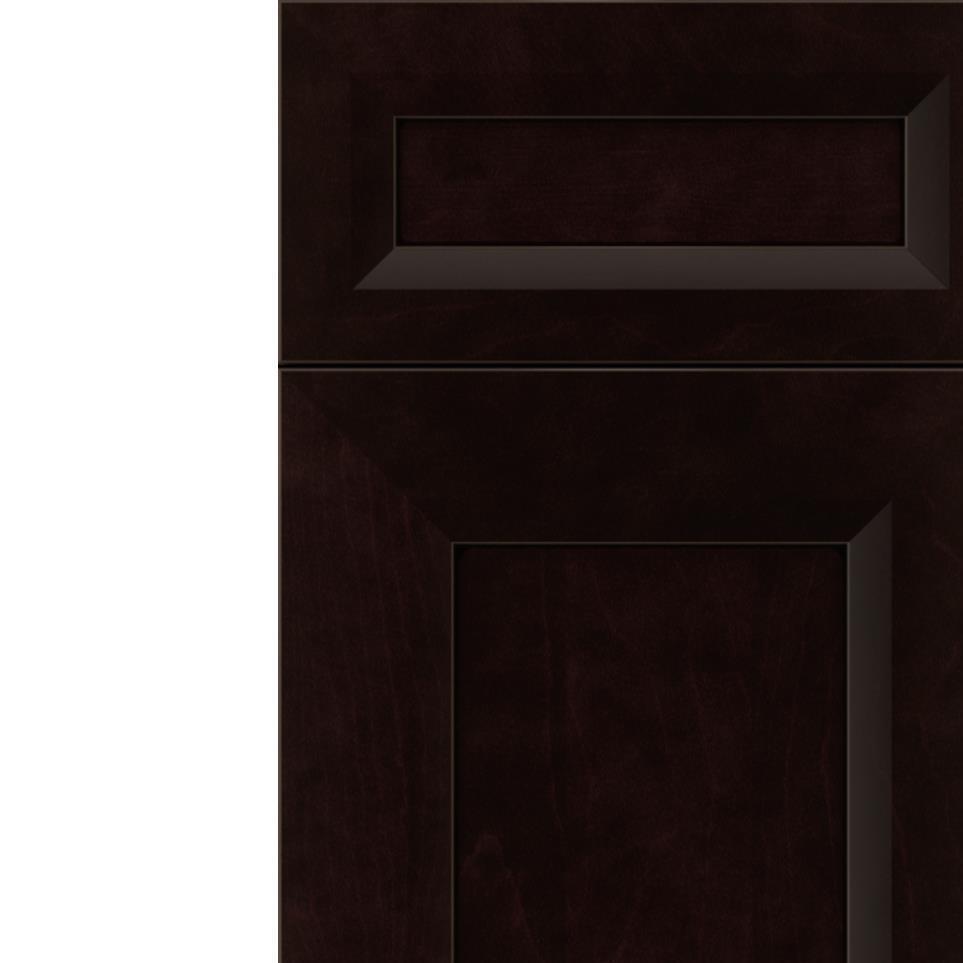 5 Piece Espresso Black Glaze Glaze - Stain 5 Piece Cabinets