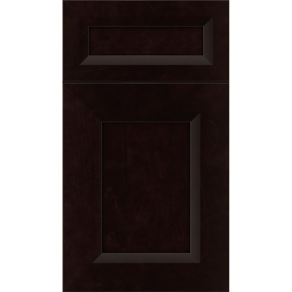 5 Piece Espresso Black Glaze Glaze - Stain 5 Piece Cabinets