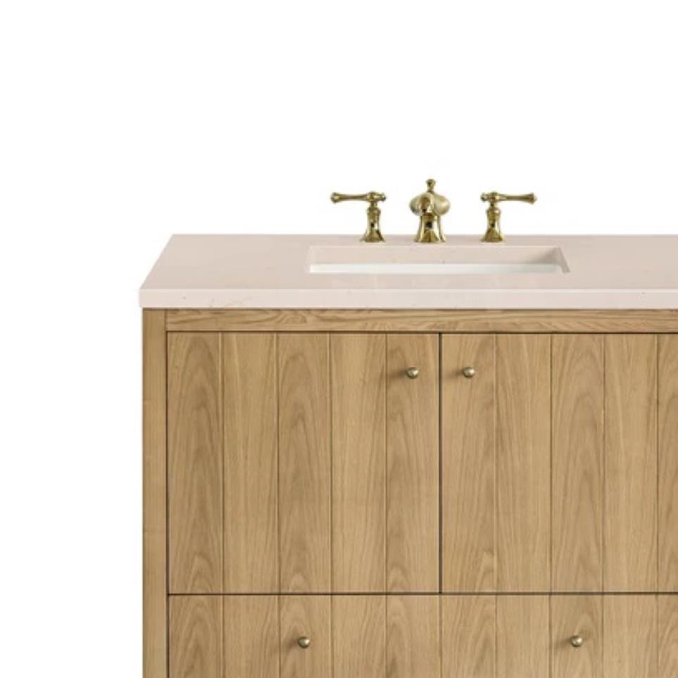 Base with Sink Top Light Oak Light Finish Vanities