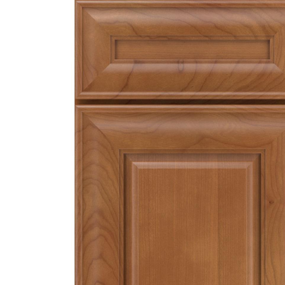 Square Sahara Light Finish Square Cabinets