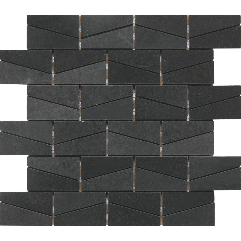 Mosaic Urban Bluestone Polished Brown Tile