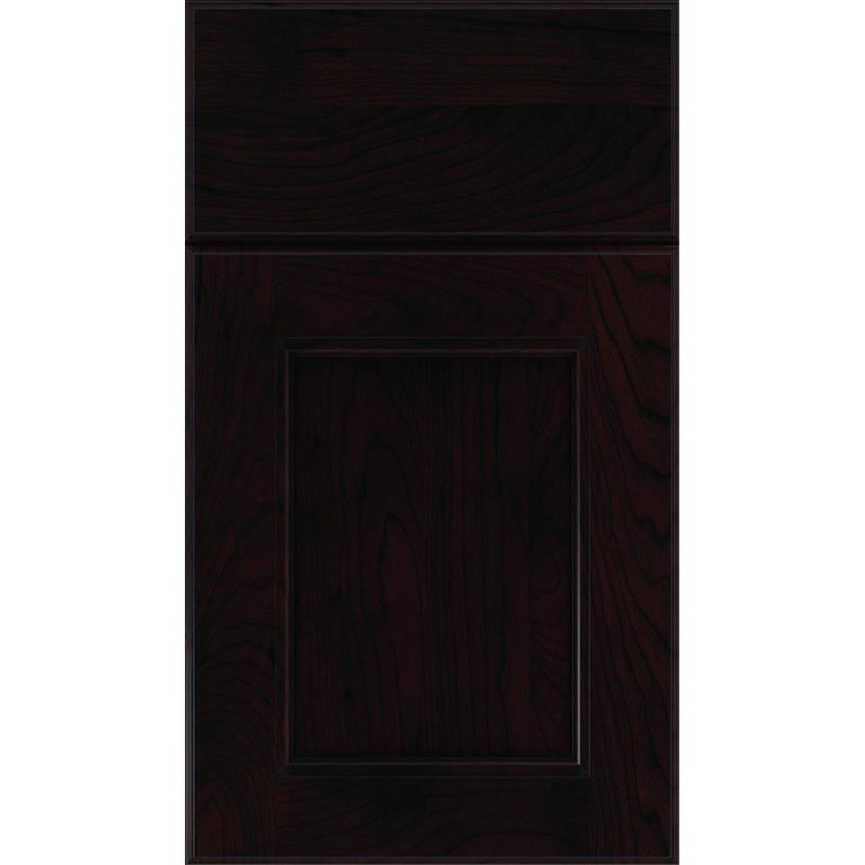 Square Espresso Black Glaze Glaze - Stain Square Cabinets