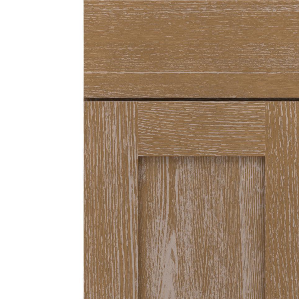 Square Gunny Fresco Medium Finish Square Cabinets