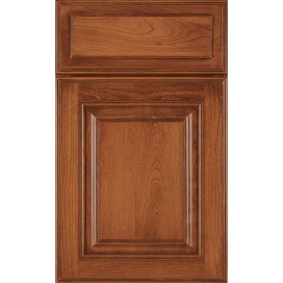 Raised Coffee Medium Finish Raised Cabinets