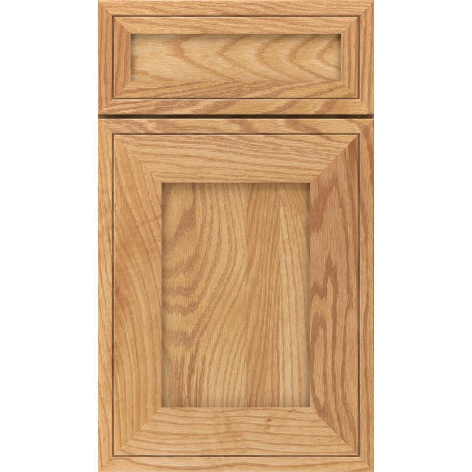 Square Natural Light Finish Square Cabinets