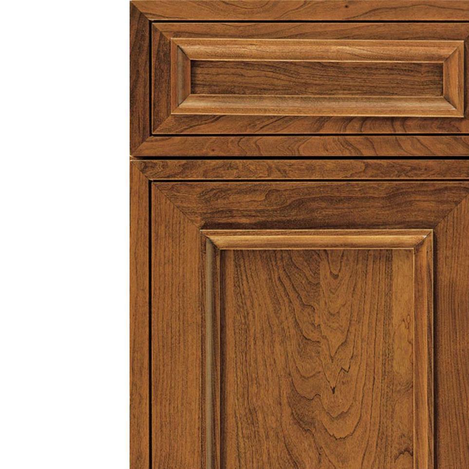 Square Suede Medium Finish Square Cabinets