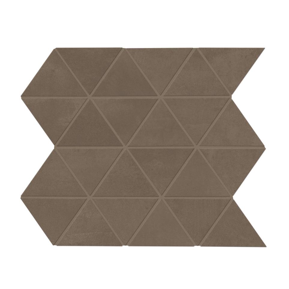 Mosaic Baritone Brown Matte Brown Tile