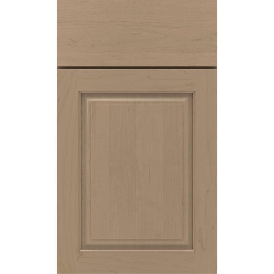 Square Boardwalk Light Finish Square Cabinets