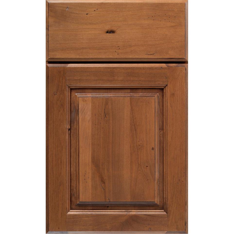 Square Coffee Medium Finish Square Cabinets