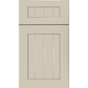 5 Piece Satin Daybreak Paint - Grey 5 Piece Cabinets