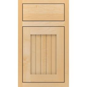 Square Natural Light Finish Square Cabinets