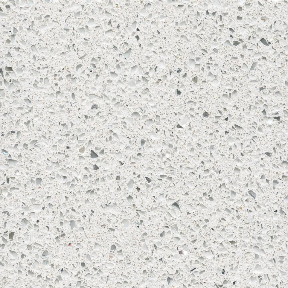 Slab Stellar Snow White Quartz Countertops