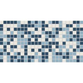 Mosaic Tranquility Blend Matte Blue Tile