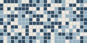 Mosaic Tranquility Blend Matte Blue Tile