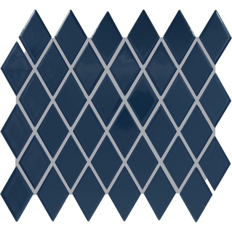 Mosaic Galaxy Glossy Blue Tile