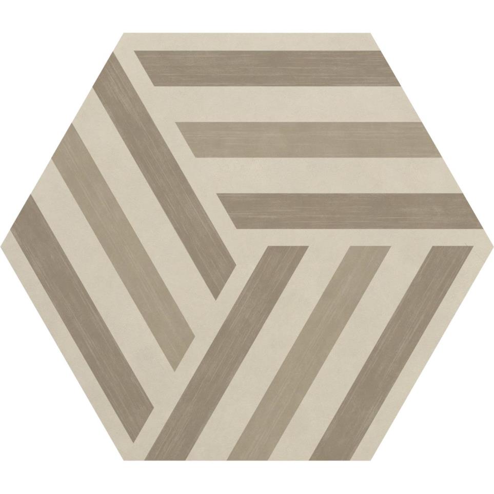 Decoratives and Medallions Run-Up Warm Blend Matte Brown Tile