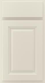 Square Sand Dollar Paint - White Cabinets